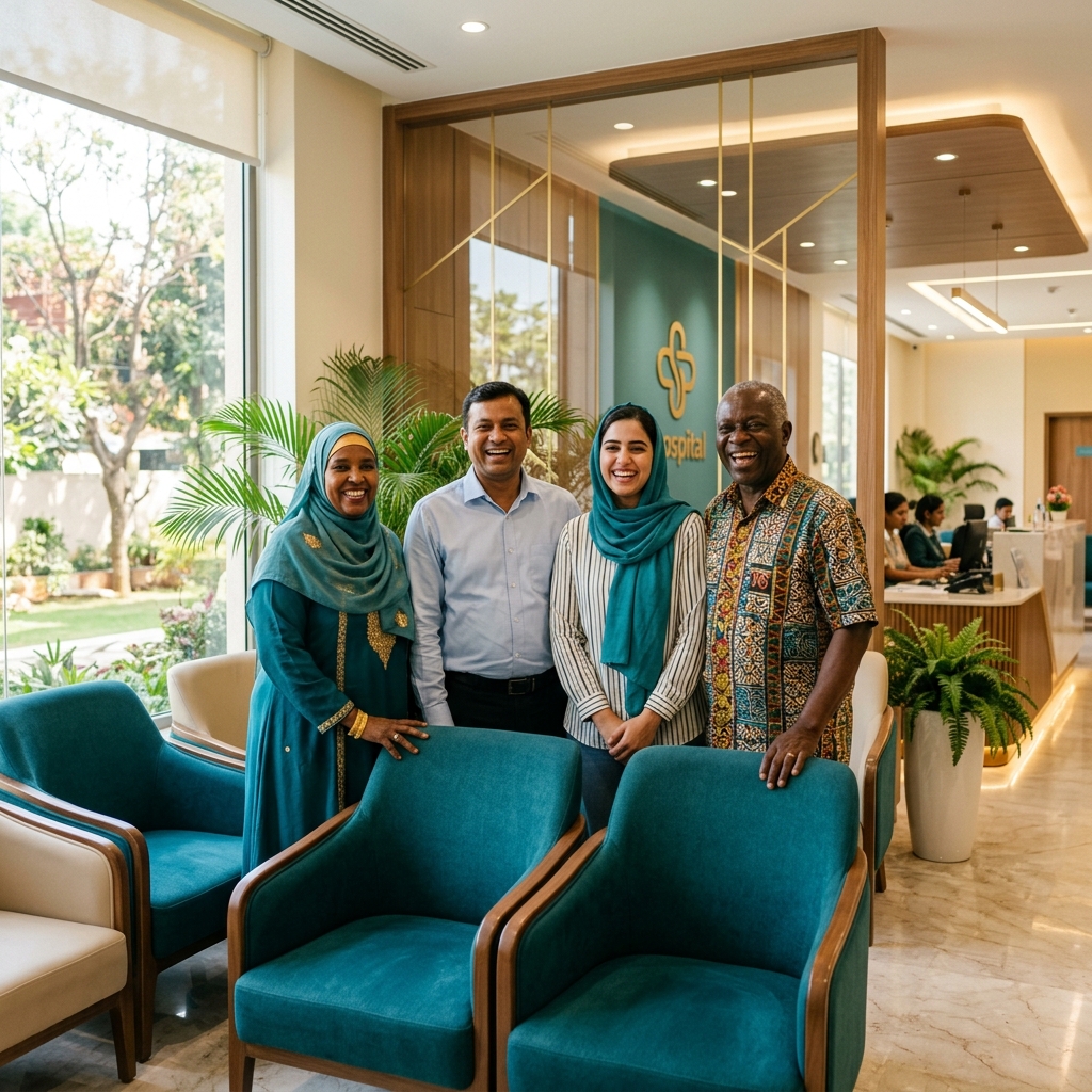 Happy recovered patients